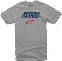 Alpinestars - Alpinestars Angle Combo T-Shirt - 1119-72000-1026-SM - Gray Heather - Small - Image 1