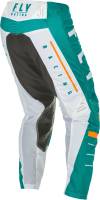 Fly Racing - Fly Racing Kinetic Mesh Pants - 374-32428 - White/Teal/Orange - 28 - Image 3