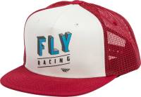 Fly Racing - Fly Racing Fly Youth Dimension Hat - 351-0980 - Red - OSFM - Image 1