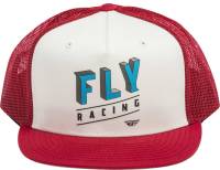Fly Racing - Fly Racing Fly Youth Dimension Hat - 351-0980 - Red - OSFM - Image 2