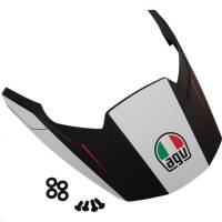 AGV - AGV Peak for AX-9 Helmets - Black/White/Red - 21KIT76337003 N - Image 2