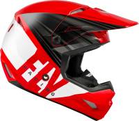 Fly Racing - Fly Racing Kinetic Cold Weather Helmet - 73-49442X - Red/Black/White - 2XL - Image 2