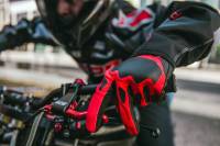 Icon - Icon Hooligan Gloves - 3301-3873 - Red - Medium - Image 4