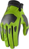 Icon - Icon Hooligan Gloves - 3301-3860 - Green - Large - Image 1