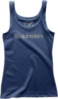Alpinestars - Alpinestars Ageless Womens Tank Top - 1W196310070M - Navy - Medium - Image 1