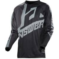 Answer - Answer Syncron Voyd Youth Jersey - 0409-2952-3951 - Black/Charcoal/Steel - X-Small - Image 1