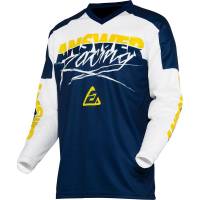 Answer - Answer Syncron Pro Glo Youth Jersey - 0409-2957-4854 - Yellow/Midnight/White - Large - Image 1