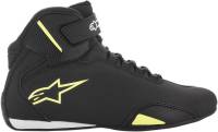 Alpinestars - Alpinestars Sektor Shoes - 2515518155-12.5 - Black/Yellow Fluo - 12.5 - Image 6