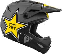 Fly Racing - Fly Racing Kinetic Rockstar Helmet - 73-3309M - Black - Medium - Image 4