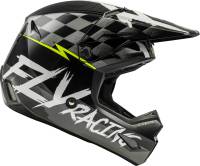 Fly Racing - Fly Racing Kinetic Sketch MIPS Youth Helmet - 73-3468YM - Black/White/Hi-Vis - Medium - Image 4