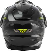Fly Racing - Fly Racing Trekker Quantum Helmet - 73-70192X - Black/Gray/Hi-Vis - 2XL - Image 2