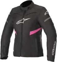 Alpinestars - Alpinestars Stella Kira Waterproof Jacket - 3212019-1039-L - Black/Fuchsia - Large - Image 1