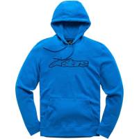 Alpinestars - Alpinestars Blaze Fleece Pullover Hoodie - 1037-53113-7067-2XL - Blue/Navy - 2XL - Image 1