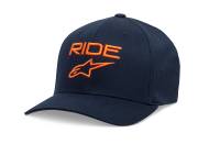 Alpinestars - Alpinestars Ride 2.0 Hat - 1019-81114-7032-L/XL - Navy/Orange - Lg-XL - Image 1