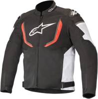 Alpinestars - Alpinestars T-GP R V2 Air Jacket - 3305619-1231-L - Black/White/Red Fluo - Large - Image 1