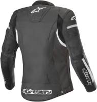 Alpinestars - Alpinestars Stella Kira Womens Leather Jacket - 3112019-12-38 - Black/White - 38 - Image 2
