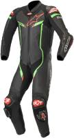 Alpinestars - Alpinestars GP Pro V2 Leather Suit Tech-Air Compatible - 3155019-1062-46 - Black/Bright Green - 46 - Image 1