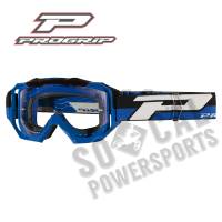 Pro Grip - Pro Grip 3200 MX Enduro Goggles - PZ3200BL - Blue / Clear Light Sensitive Lens - OSFA - Image 2