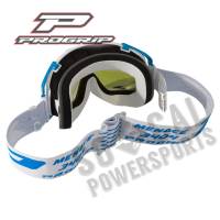 Pro Grip - Pro Grip 3404 Menace Goggles - PZ3400AZFL - White/Light Blue / Blue Lens - OSFA - Image 2