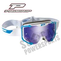 Pro Grip - Pro Grip 3404 Menace Goggles - PZ3400AZFL - White/Light Blue / Blue Lens - OSFA - Image 3
