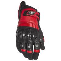 Speed & Strength - Speed & Strength Exile Leather Gloves - 1102-0124-0455 - Black/Red - X-Large - Image 1