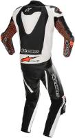 Alpinestars - Alpinestars GP Tech One-piece Leather Suit V3 - 3156819-1219-48 - Black/White/Silver - 48 - Image 2