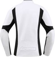 Icon - Icon Overlord Leather Womens Jacket - 2813-0823 - White - X-Small - Image 2