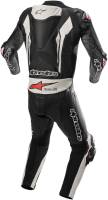 Alpinestars - Alpinestars Racing Absolute Leather Suit - 3156319-12-48 - Black/White - 48 - Image 2