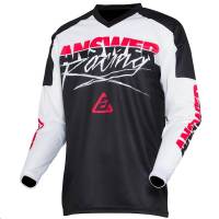 Answer - Answer Syncron Pro Glo Jersey - 0409-0956-2155 - White/Black/Pink - X-Large - Image 1