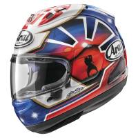 Arai Helmets - Arai Helmets Corsair-X Dani Samurai-2 Helmet - 685311162724 - Blue/Red - Medium - Image 1