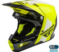 Fly Racing - Fly Racing Formula Origin Helmet - 73-4406-4 - Black/Hi-Vis - X-Small - Image 1