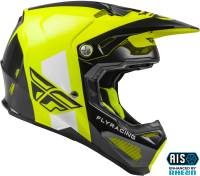 Fly Racing - Fly Racing Formula Origin Helmet - 73-4406-4 - Black/Hi-Vis - X-Small - Image 4