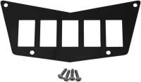 Moose Utility - Moose Utility Center 5 Switch Dash Plate - Black - 2578.0521-1709 - Image 1