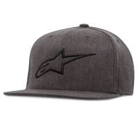 Alpinestars - Alpinestars Ageless Flatbill Hat - 1035-81015-1910-L/XL - Charcoal Heather/Black - Large - Image 1