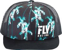 Fly Racing - Fly Racing Paradise Hat - 351-0890 - Black/Teal - OSFM - Image 3