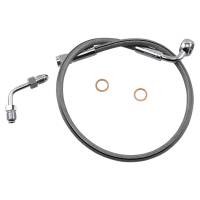 Magnum - Magnum Clear Coated XR Stainless Upper Front Brakeline Kit - 23in. Total Length - SSC1502-25 - Image 1