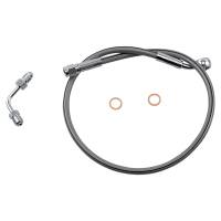 Magnum - Magnum Clear Coated XR Stainless Upper Front Brakeline Kit - 24in. Total Length - SSC1501-24 - Image 1