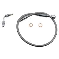 Magnum - Magnum Clear Coated XR Stainless Upper Front Brakeline Kit - 22in. Total Length - SSC1506-22 - Image 1