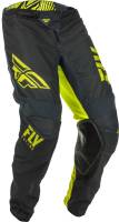 Fly Racing - Fly Racing Kinetic Mesh Shield Pant - 373-32332 - Gray/Hi-Viz - 32 - Image 1