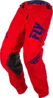 Fly Racing - Fly Racing Kinetic Mesh Shield Youth Pants - 373-32226 - Red/Blue - 26 - Image 4