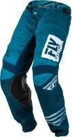 Fly Racing - Fly Racing Kinetic Mesh Noiz Youth Pants - 373-32126 - Blue/Navy - 26 - Image 4