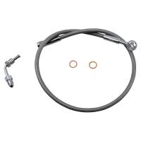 Magnum - Magnum Clear Coated XR Stainless Upper Front Brakeline Kit - 28in. Total Length - SSC1506-28 - Image 1