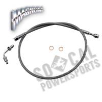 Magnum - Magnum Clear Coated XR Stainless Upper Front Brakeline Kit - 34in. Total Length - SSC1506-34 - Image 1