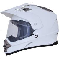 AFX - AFX FX-39 Dual Sport Series 2 Solid Helmet - 0110-5851 - Pearl White - Small - Image 1