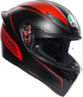 AGV - AGV K-1 Warmup Helmet - 0281O2I0002005 - Black/Red - Small - Image 1