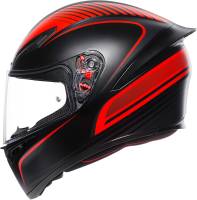 AGV - AGV K-1 Warmup Helmet - 0281O2I0002005 - Black/Red - Small - Image 3