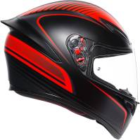 AGV - AGV K-1 Warmup Helmet - 0281O2I0002005 - Black/Red - Small - Image 4