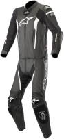 Alpinestars - Alpinestars Missile Two-Piece Leather Suit - 3160119-12-58 - Black/White - 48 - Image 1