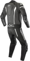 Alpinestars - Alpinestars Missile Two-Piece Leather Suit - 3160119-12-58 - Black/White - 48 - Image 2
