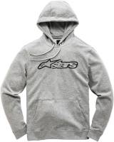 Alpinestars - Alpinestars Blaze Fleece Pullover Hoodie - 10375311311262X - Gray Heather/Black - 2XL - Image 1